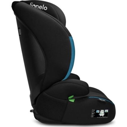 Lionelo - Autosedačka LARS i-Size 100-150 cm černá/modrá