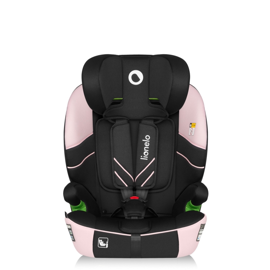 Lionelo - Autosedačka LEVI FIX i-Size 76-150 cm Pink Baby
