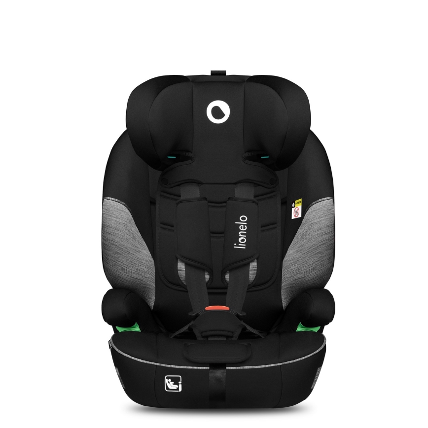 Lionelo - Autosedačka LEVI i-Size 76-150 cm Black Grey