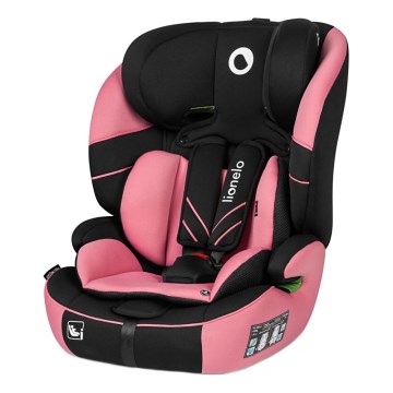 Lionelo - Autosedačka LEVI ONE i-Size 76-150 cm černá/růžová