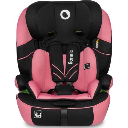Lionelo - Autosedačka LEVI ONE i-Size 76-150 cm černá/růžová