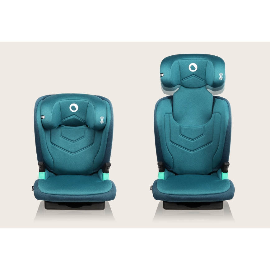Lionelo - Autosedačka NEAL i-Size 100-150 cm Green Turquoise