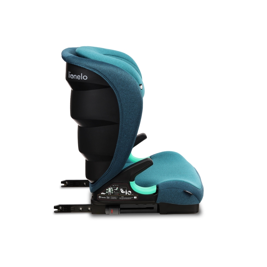 Lionelo - Autosedačka NEAL i-Size 100-150 cm Green Turquoise