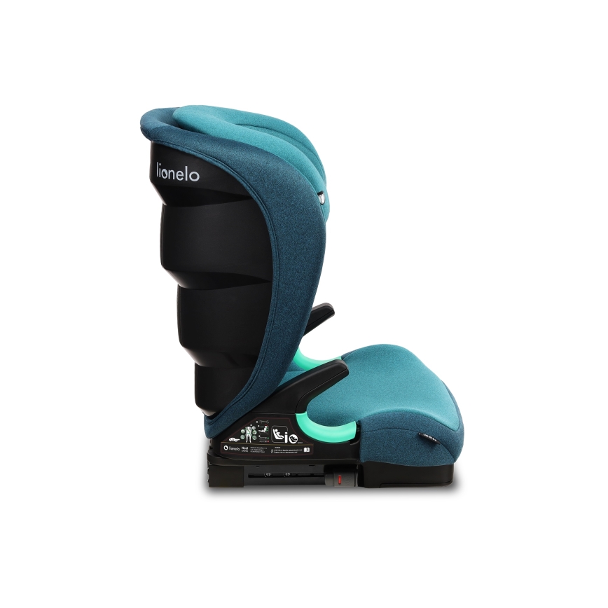 Lionelo - Autosedačka NEAL i-Size 100-150 cm Green Turquoise