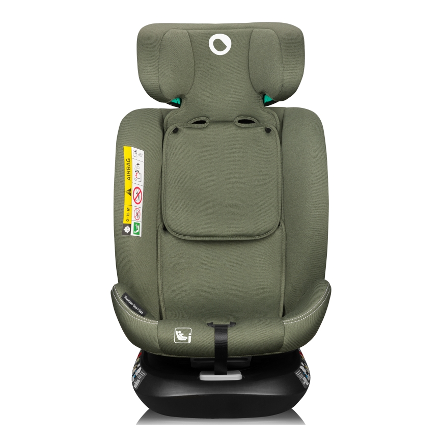 Lionelo - Autosedačka se základnou otočná BASTIAAN ONE i-Size 40-150 cm Green Olive