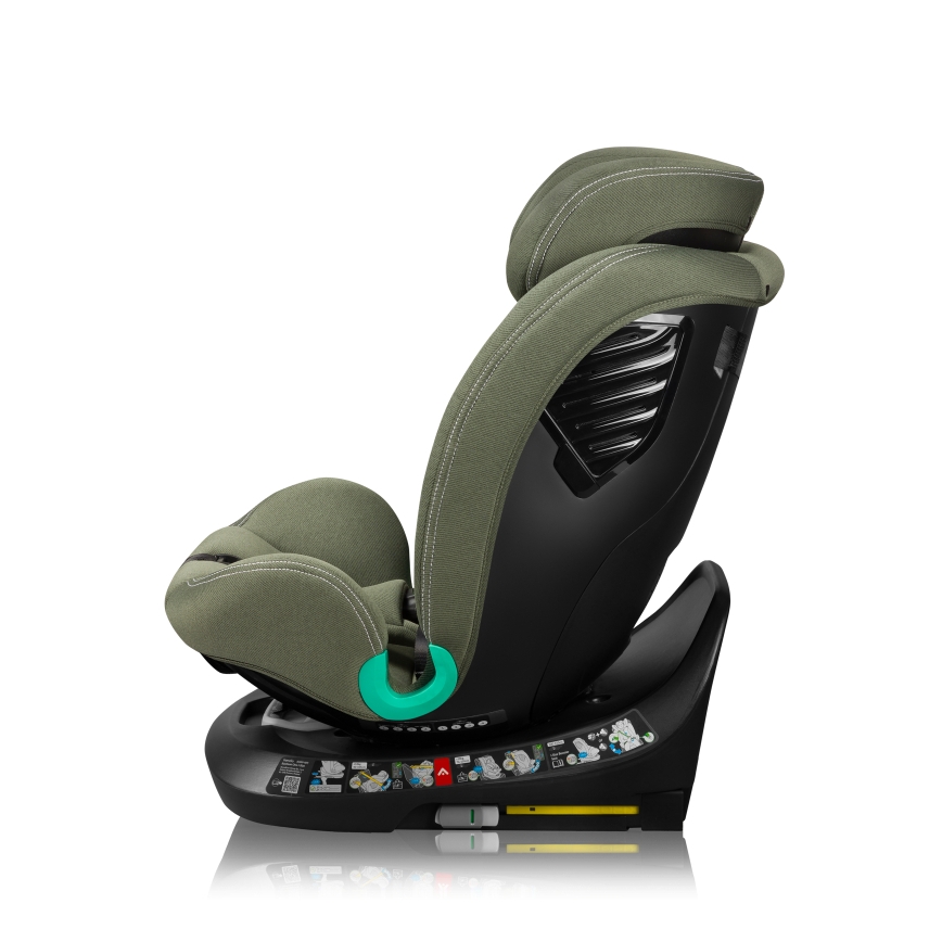 Lionelo - Autosedačka se základnou otočná BASTIAAN ONE i-Size 40-150 cm Green Olive