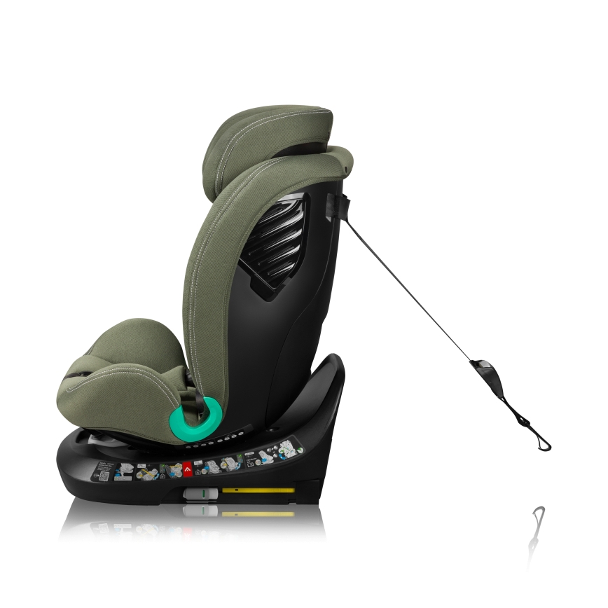 Lionelo - Autosedačka se základnou otočná BASTIAAN ONE i-Size 40-150 cm Green Olive