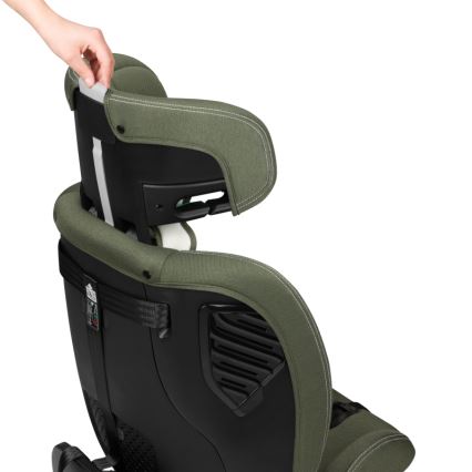 Lionelo - Autosedačka se základnou otočná BASTIAAN ONE i-Size 40-150 cm Green Olive