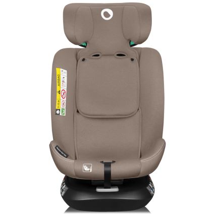 Lionelo - Autosedačka se základnou otočná BASTIAAN ONE i-Size 40-150 cm Beige Sand