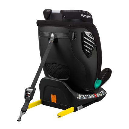 Lionelo - Autosedačka se základnou otočná BASTIAAN ONE i-Size 40-150 cm Black Carbon