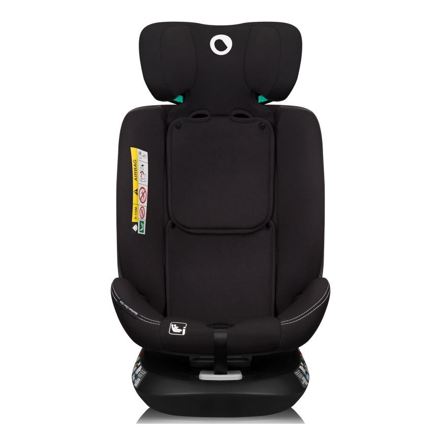 Lionelo - Autosedačka se základnou otočná BASTIAAN ONE i-Size 40-150 cm Black Carbon