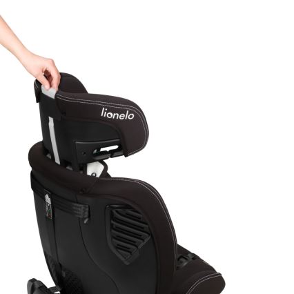 Lionelo - Autosedačka se základnou otočná BASTIAAN ONE i-Size 40-150 cm Black Carbon
