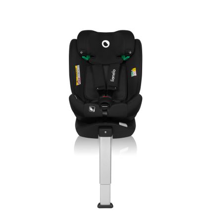 Lionelo - Autosedačka se základnou otočná BRAAM AIR i-Size 40-150 cm Black Carbon