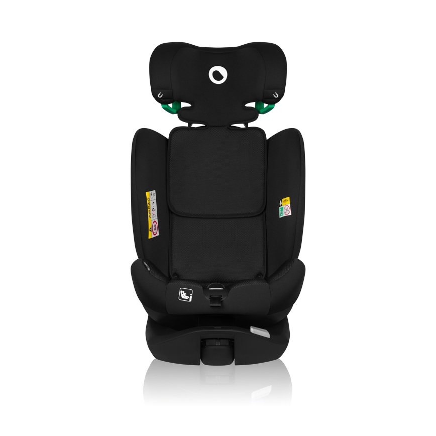 Lionelo - Autosedačka se základnou otočná BRAAM AIR i-Size 40-150 cm Black Carbon
