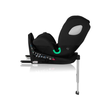 Lionelo - Autosedačka se základnou otočná BRAAM AIR i-Size 40-150 cm Black Carbon
