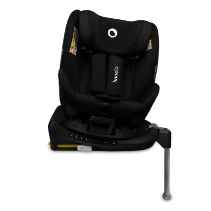Lionelo - Autosedačka se základnou otočná ANTOON PLUS i-Size 40-105 cm Black Onyx