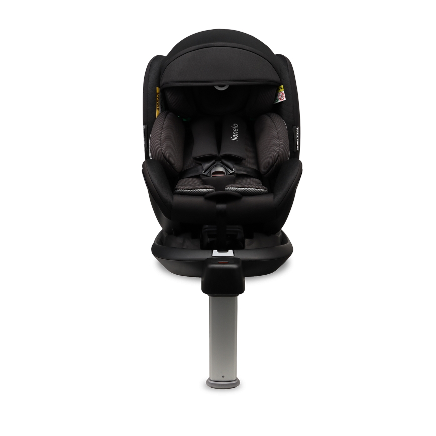 Lionelo - Autosedačka se základnou otočná ANTOON PLUS i-Size 40-105 cm Black Onyx