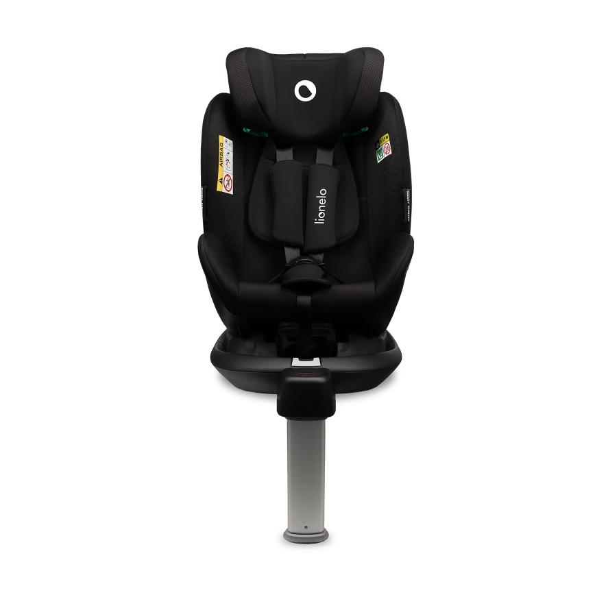 Lionelo - Autosedačka se základnou otočná ANTOON PLUS i-Size 40-105 cm Black Onyx