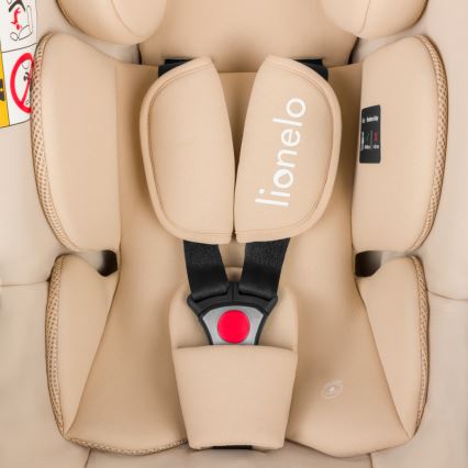 Lionelo - Autosedačka se základnou otočná ASTRID SET i-Size 40-87 cm Beige Sand