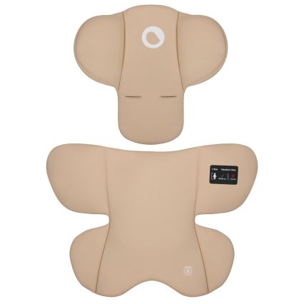 Lionelo - Autosedačka se základnou otočná ASTRID SET i-Size 40-87 cm Beige Sand