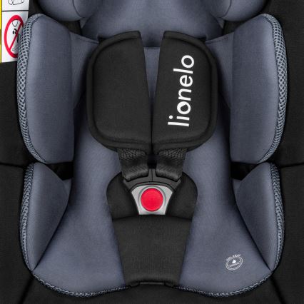 Lionelo - Autosedačka se základnou otočná ASTRID SET i-Size 40-87 cm Black Grey