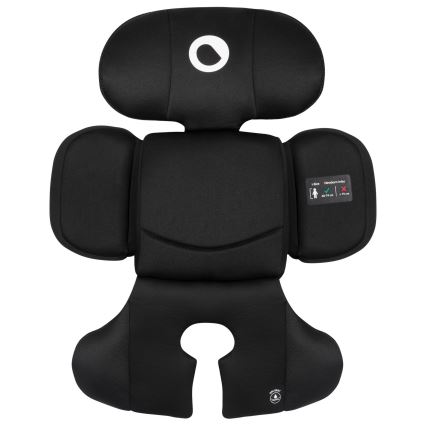 Lionelo - Autosedačka se základnou otočná BASTIAAN i-Size 40-150 cm Black Carbon