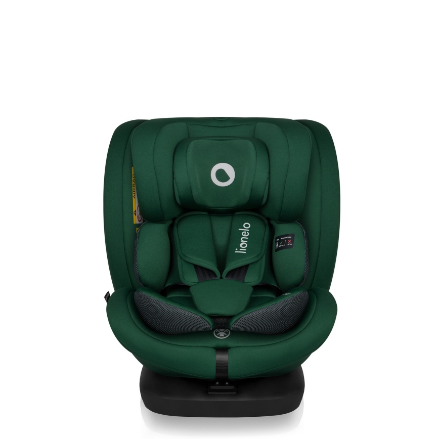 Lionelo - Autosedačka se základnou otočná BASTIAAN i-Size 40-150 cm Green Forest