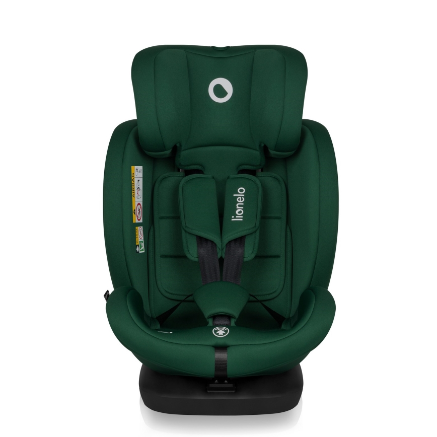 Lionelo - Autosedačka se základnou otočná BASTIAAN i-Size 40-150 cm Green Forest