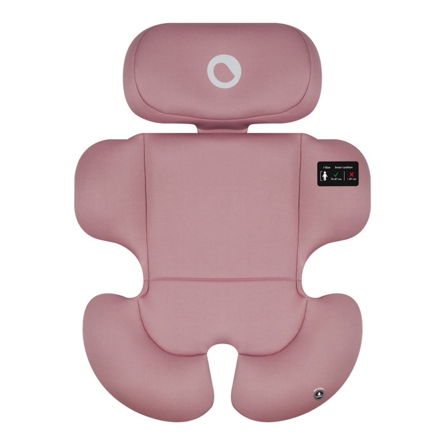 Lionelo - Autosedačka se základnou otočná BASTIAAN i-Size 40-150 cm Pink Rose