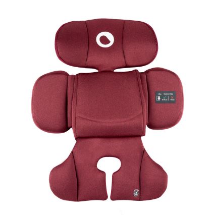 Lionelo - Autosedačka se základnou otočná BASTIAAN i-Size 40-150 cm Red Burgundy