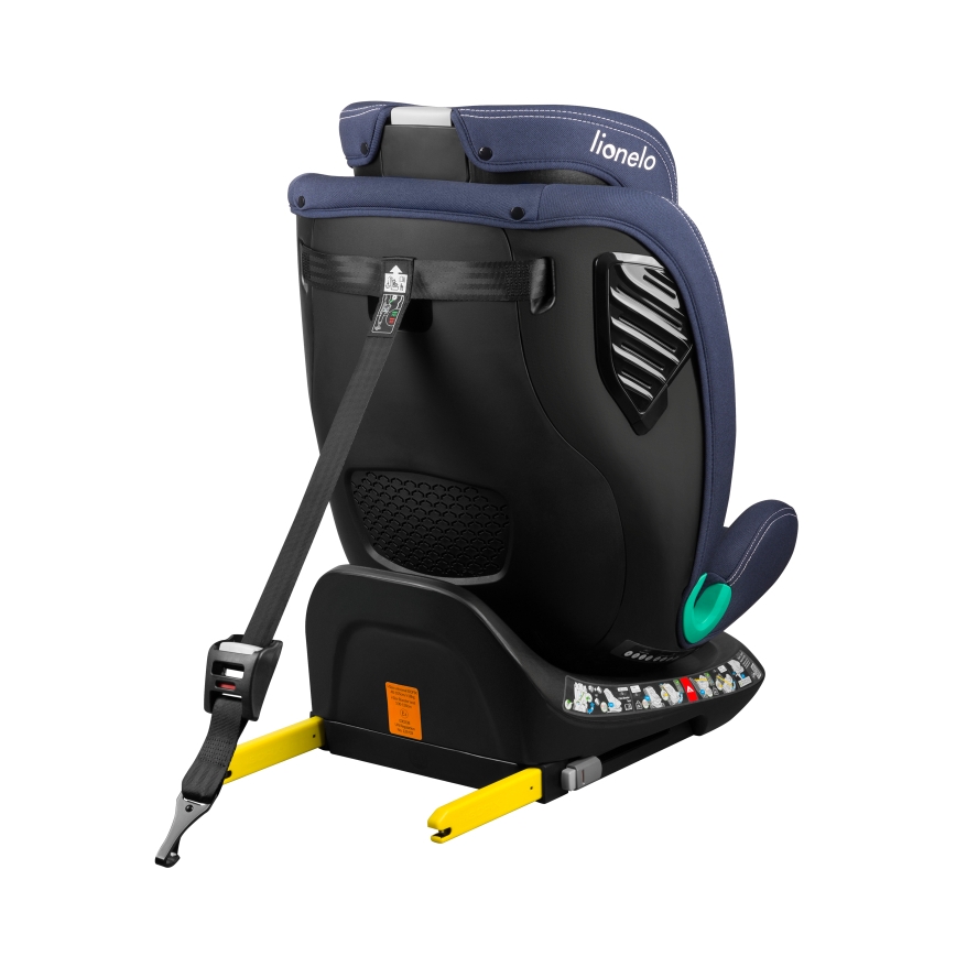 Lionelo - Autosedačka se základnou otočná BASTIAAN ONE i-Size 40-150 cm Blue Navy