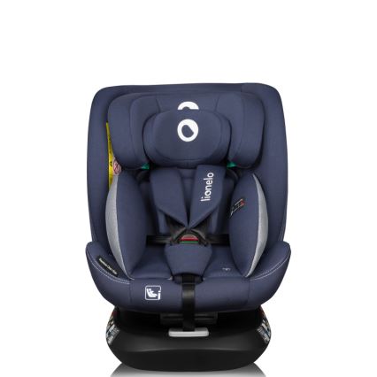 Lionelo - Autosedačka se základnou otočná BASTIAAN ONE i-Size 40-150 cm Blue Navy