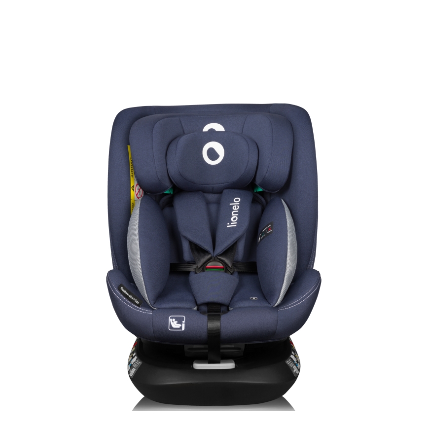 Lionelo - Autosedačka se základnou otočná BASTIAAN ONE i-Size 40-150 cm Blue Navy