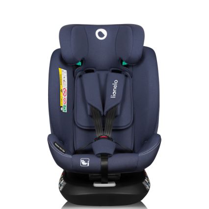 Lionelo - Autosedačka se základnou otočná BASTIAAN ONE i-Size 40-150 cm Blue Navy