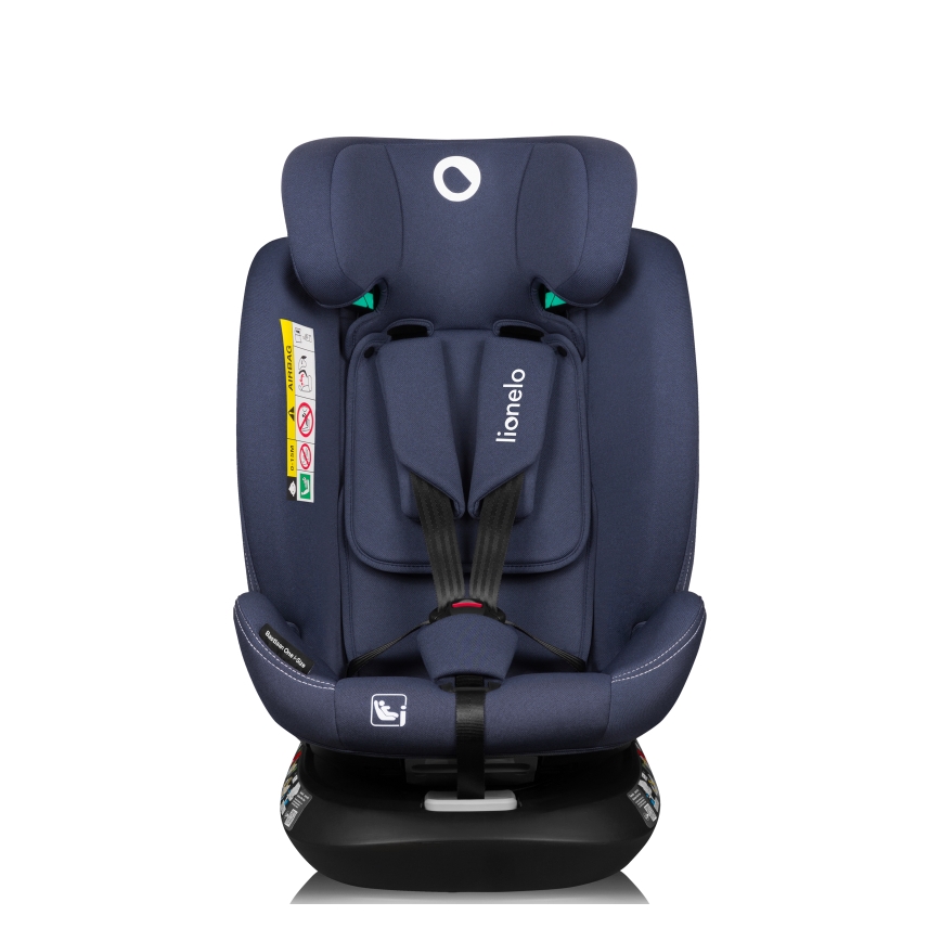 Lionelo - Autosedačka se základnou otočná BASTIAAN ONE i-Size 40-150 cm Blue Navy