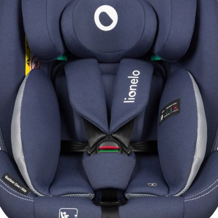 Lionelo - Autosedačka se základnou otočná BASTIAAN ONE i-Size 40-150 cm Blue Navy