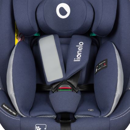 Lionelo - Autosedačka se základnou otočná BASTIAAN ONE i-Size 40-150 cm Blue Navy