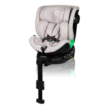 Lionelo - Autosedačka se základnou otočná HARMONY i-Size 40-150 cm béžová