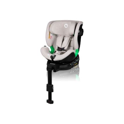 Lionelo - Autosedačka se základnou otočná HARMONY i-Size 40-150 cm béžová