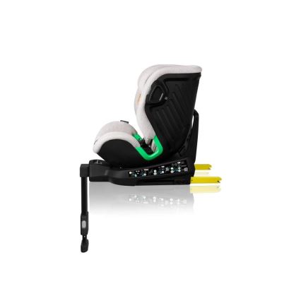 Lionelo - Autosedačka se základnou otočná HARMONY i-Size 40-150 cm béžová