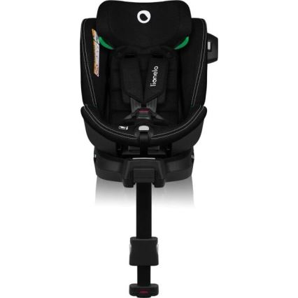 Lionelo - Autosedačka se základnou otočná HARMONY i-Size 40-150 cm černá
