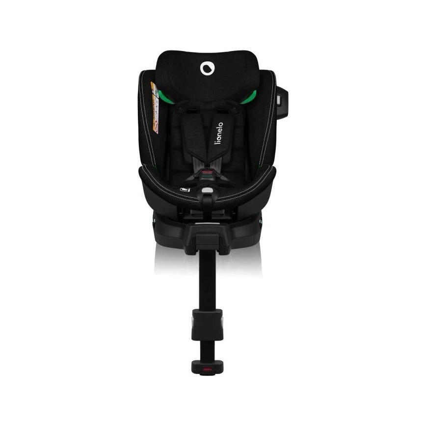 Lionelo - Autosedačka se základnou otočná HARMONY i-Size 40-150 cm černá