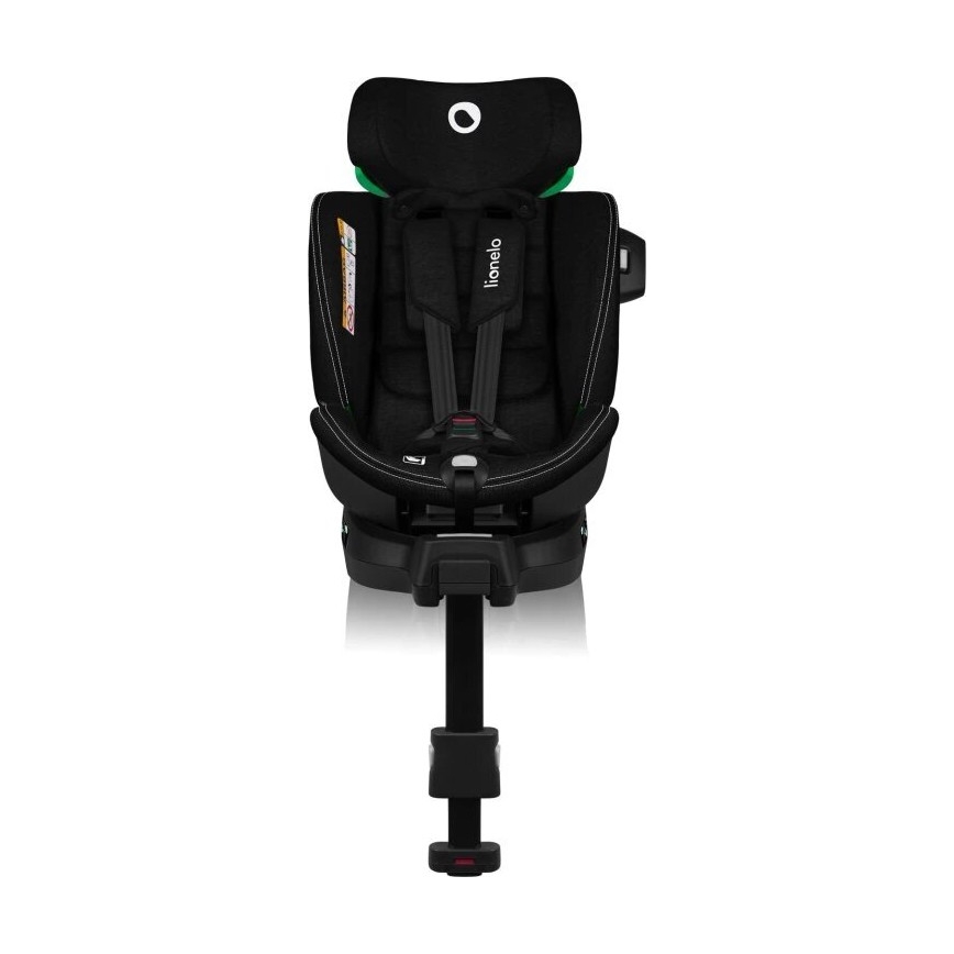 Lionelo - Autosedačka se základnou otočná HARMONY i-Size 40-150 cm černá