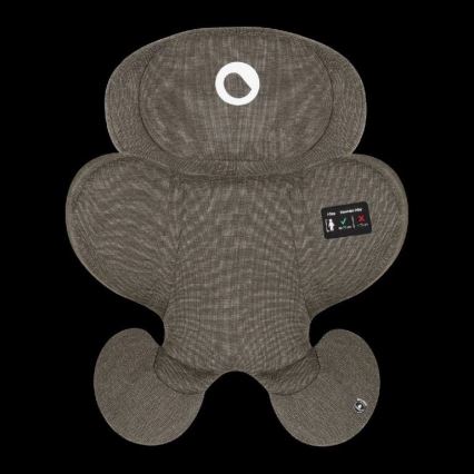Lionelo - Autosedačka se základnou otočná HARMONY i-Size 40-150 cm černá/olivová
