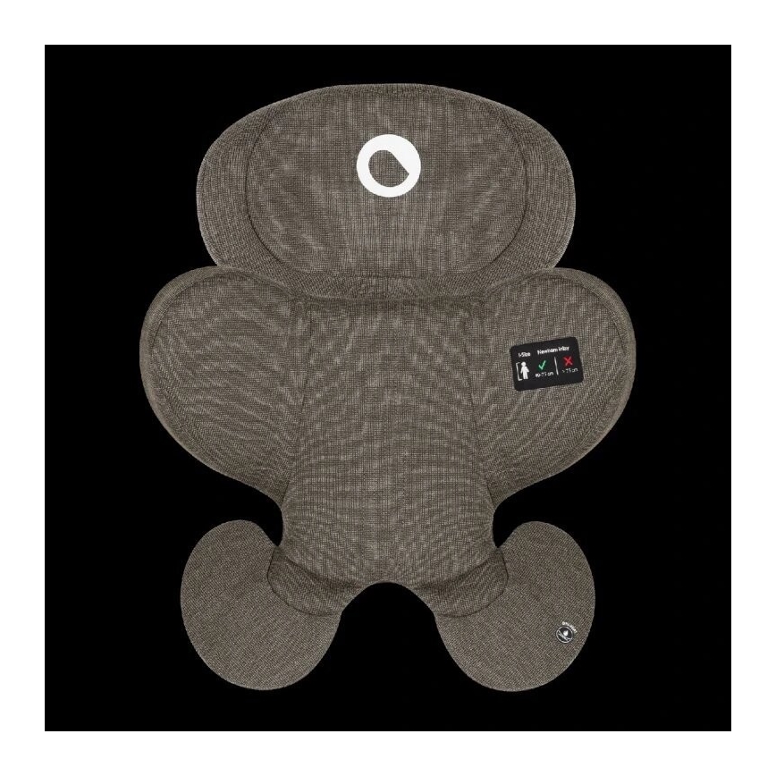 Lionelo - Autosedačka se základnou otočná HARMONY i-Size 40-150 cm černá/olivová