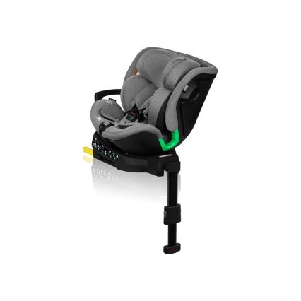 Lionelo - Autosedačka se základnou otočná HARMONY i-Size 40-150 cm černá/šedá