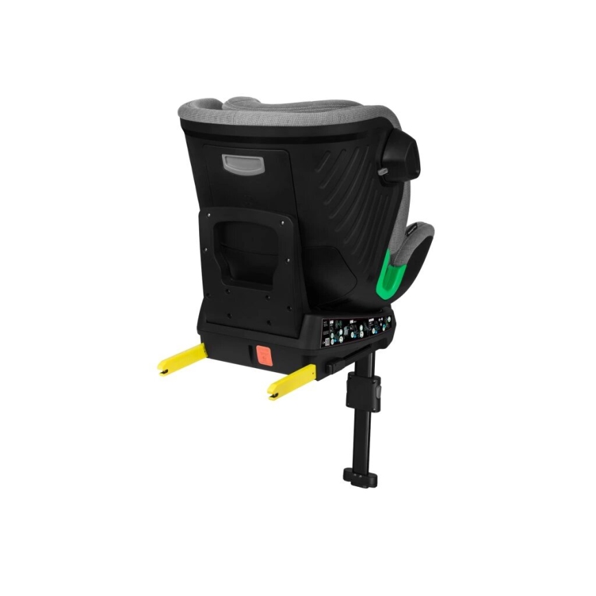 Lionelo - Autosedačka se základnou otočná HARMONY i-Size 40-150 cm černá/šedá