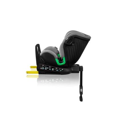 Lionelo - Autosedačka se základnou otočná HARMONY i-Size 40-150 cm černá/šedá