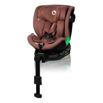 Lionelo - Autosedačka se základnou otočná HARMONY i-Size 40-150 cm cihlová