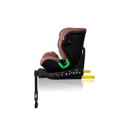 Lionelo - Autosedačka se základnou otočná HARMONY i-Size 40-150 cm cihlová
